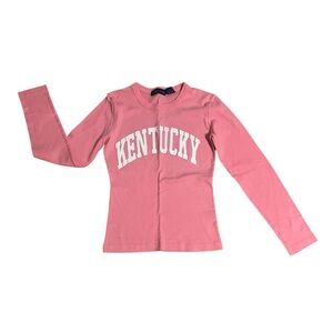 Pink Crew Neck Sweater